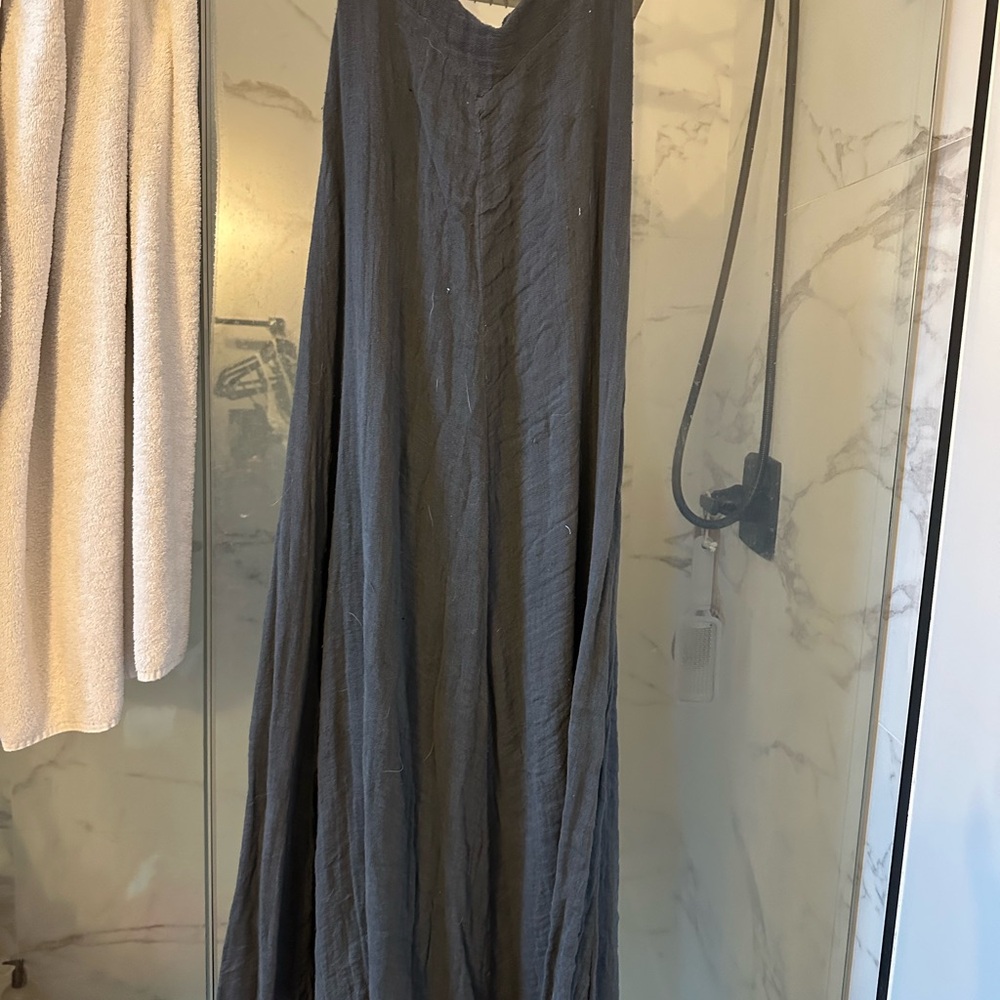 Jen's Pirate Booty Gray Maxi Skirt